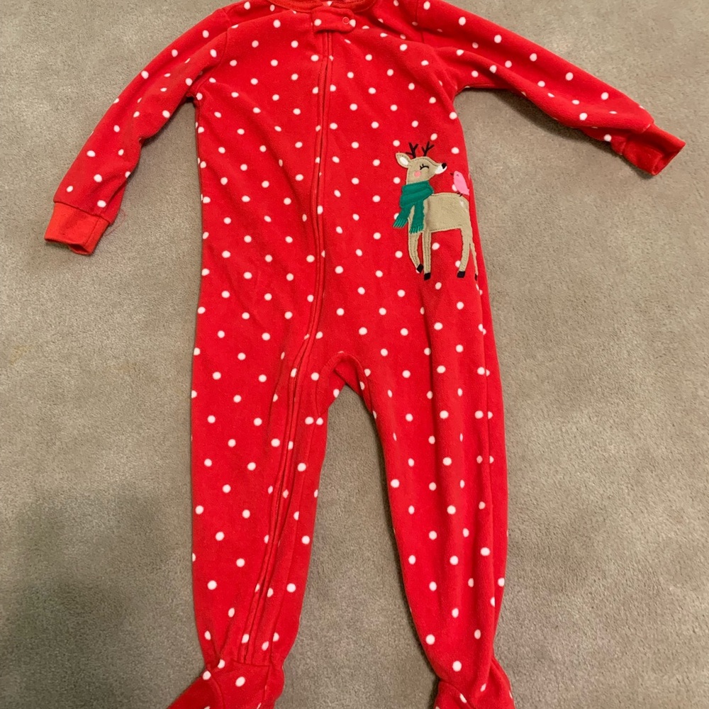 Girls 2t footie pjs